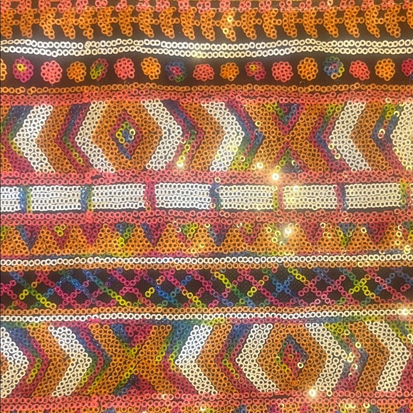 Colorful Sequin Patterned Wristlet - Picture 7 of 7